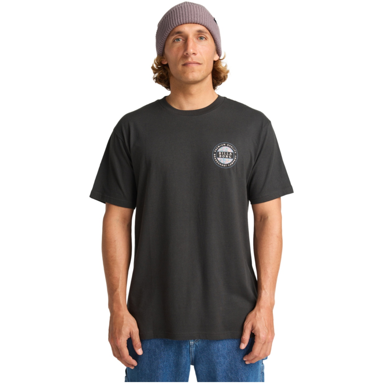 2025 Billabong Männer Rotor Fill T-Shirt EBYZT00360 - Washed Black